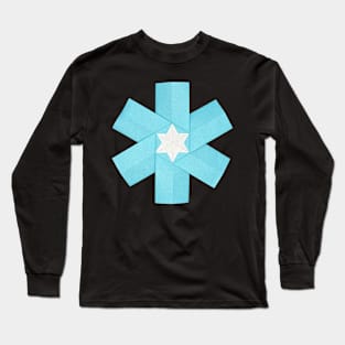 Origami snowflake Long Sleeve T-Shirt